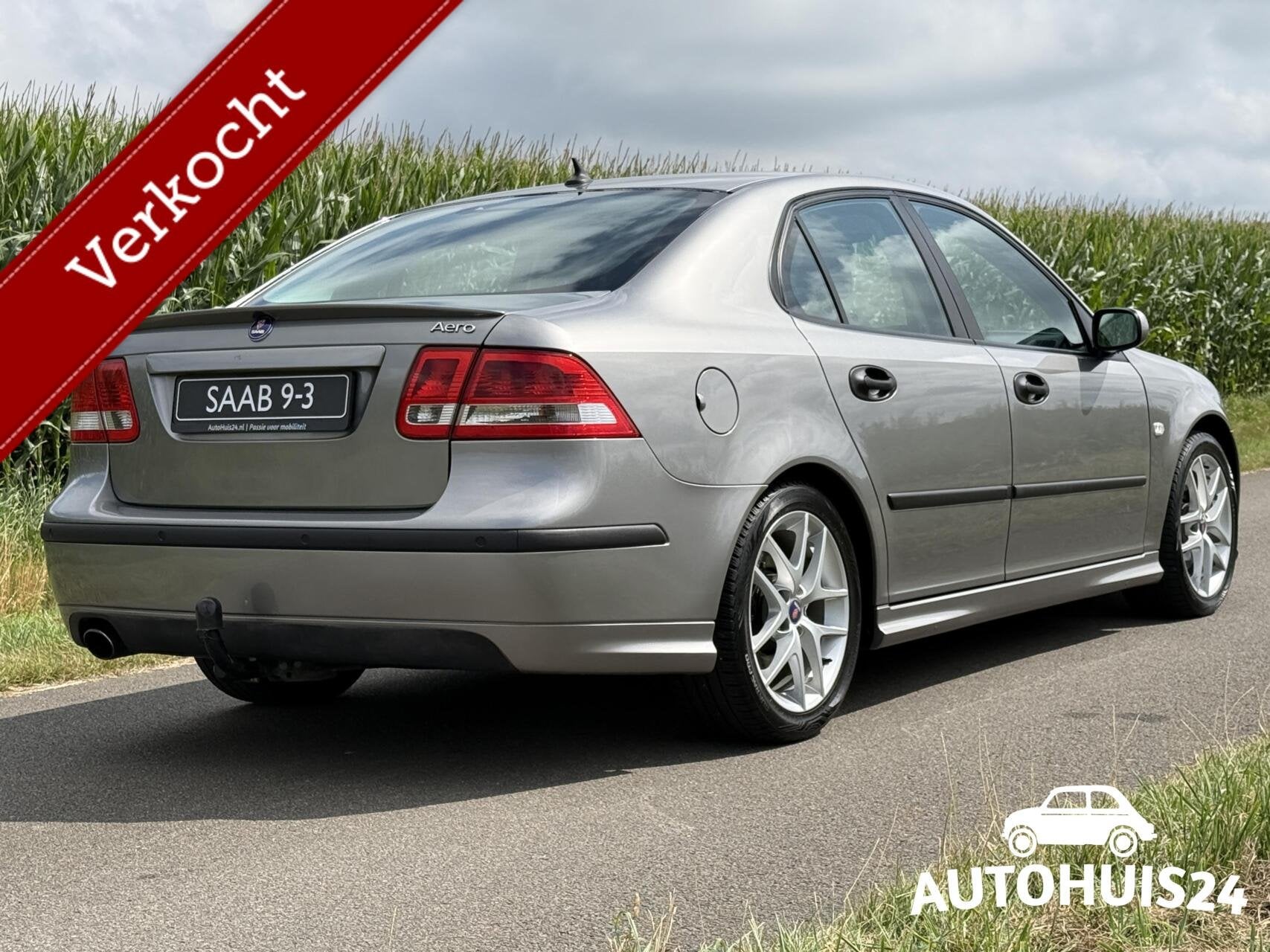 Saab 9-3 Aero 2.0T Automaat | Youngtimer | Trekhaak | 210PK, Auto's, 1998 cc, Gebruikt, Met garantie (alle), Leder en Stof