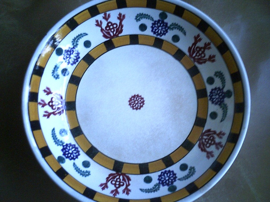 Societe ceramique Boerenbont decor rijstschaal, Antiek en Kunst, Antiek | Servies los, Ophalen of Verzenden