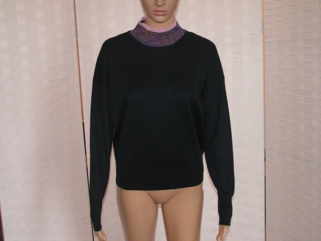 SANDRO wollen trui,Mt 36/38(2) als nieuw, Kleding | Dames, Tweedehands, Blauw, Tweedehands, Sandro