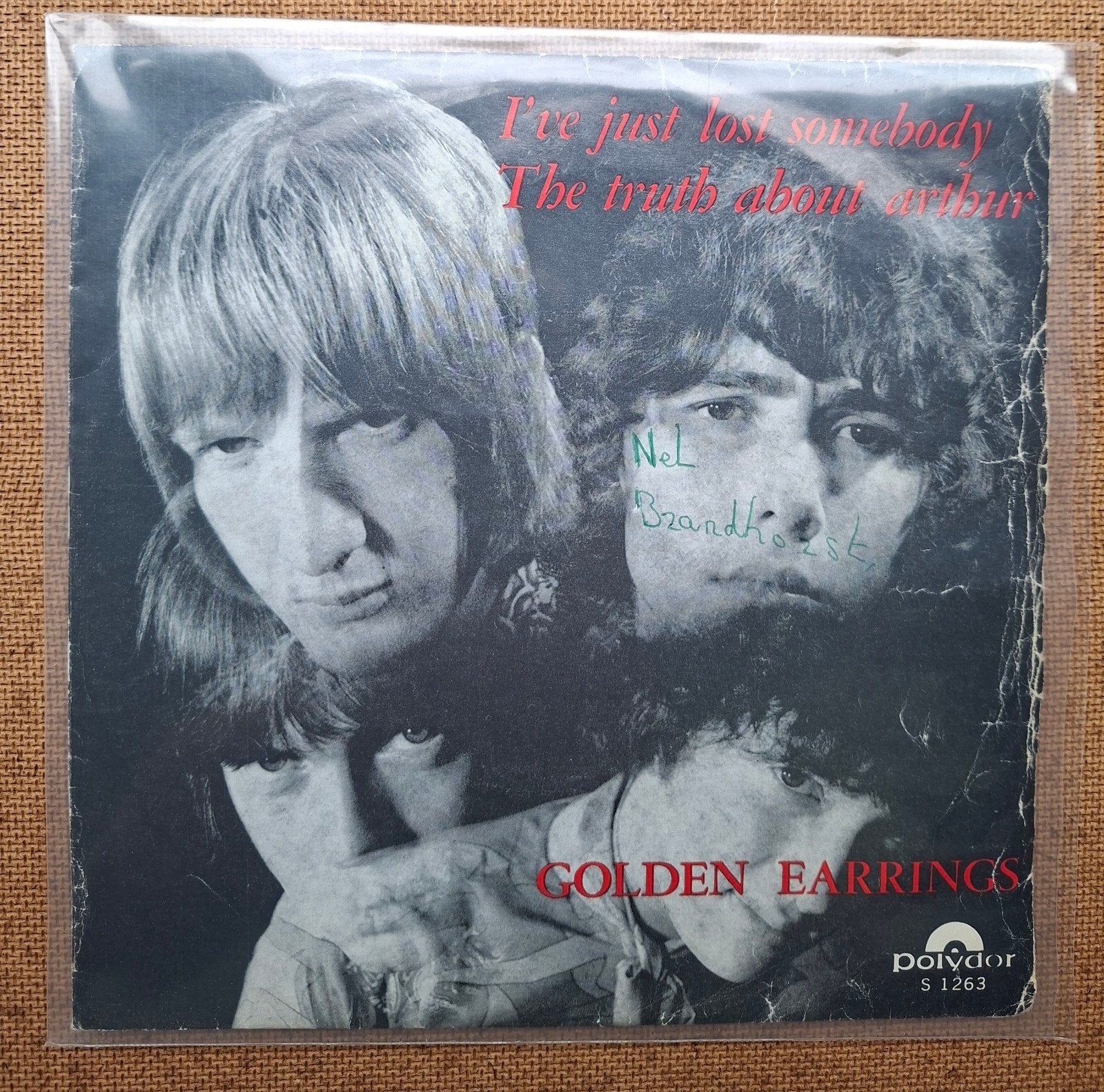 Golden Earrings  - I just lost somebody - Single is TOP, Ophalen of Verzenden, Gebruikt, 7 inch, Pop