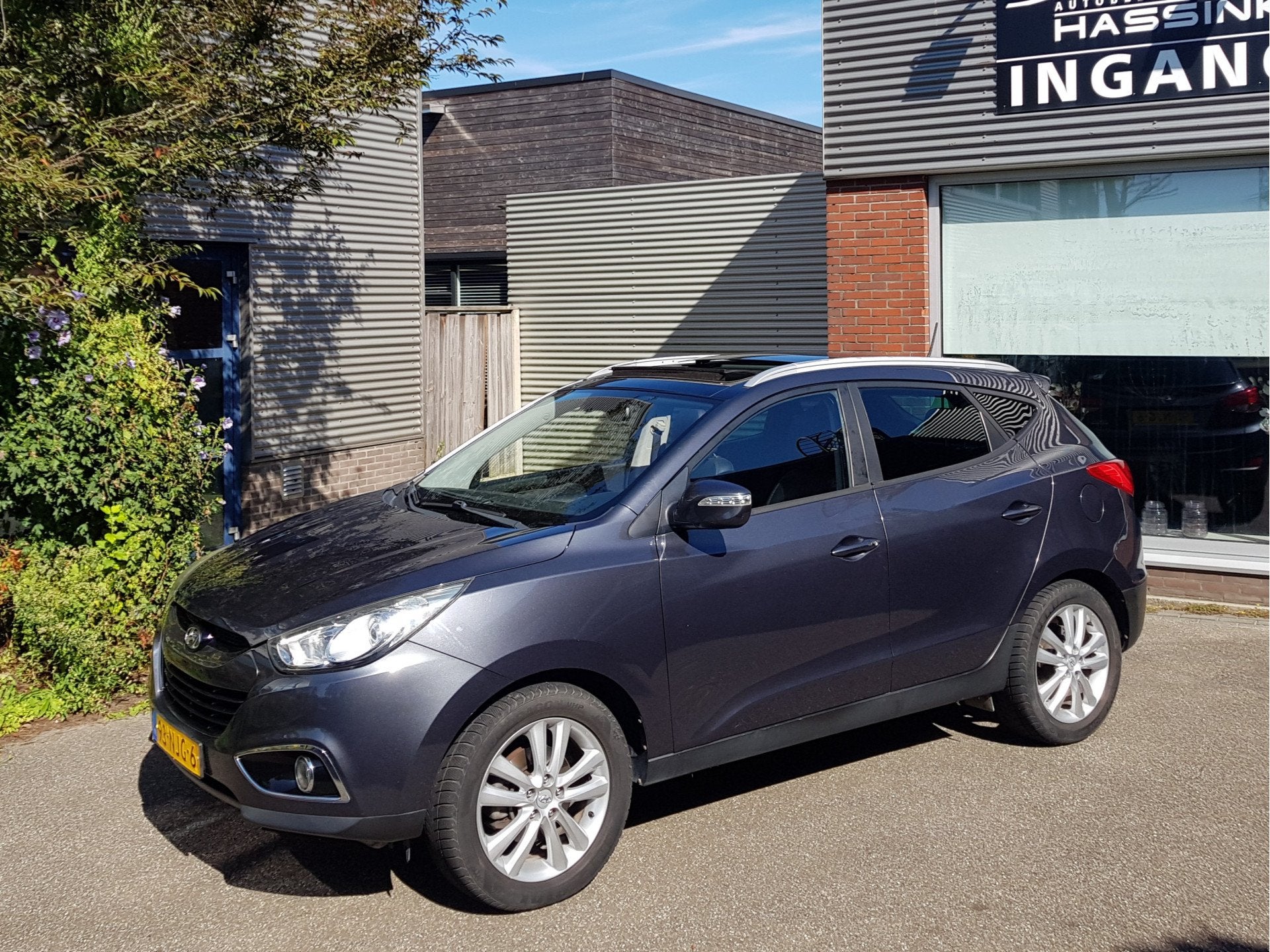 Hyundai ix35 2.0 Aut Leder PanoDak Camera Ecc (bj 2010), Gebruikt, Zwart, 4 cilinders, 165 pk