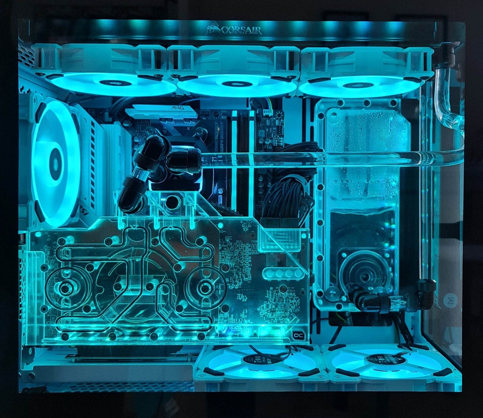 AMD RX 6900XT 16GB XFX + Eisblock Aurora waterkoeling, Computers en Software, Ophalen, Gebruikt, AMD, GDDR6