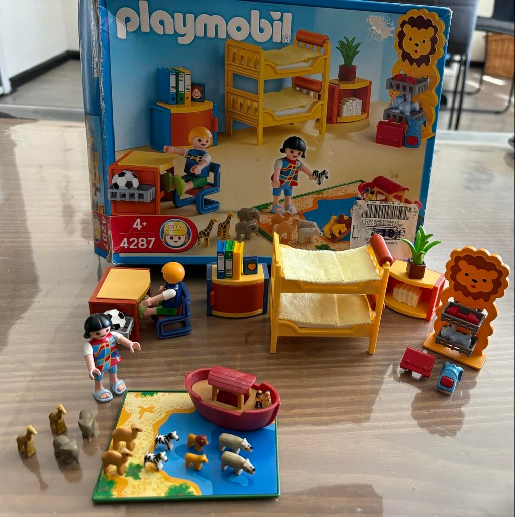 Playmobil 4287 Kinderkamer met Ark (mist plankje), Ophalen of Verzenden, Gebruikt