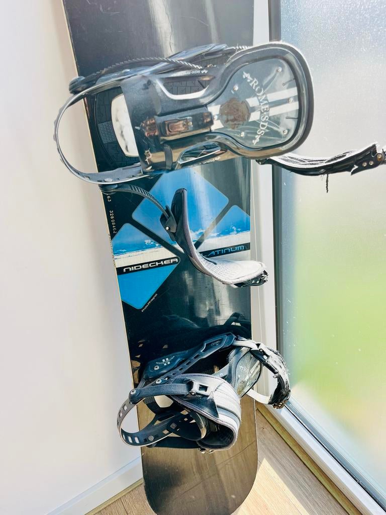 Nidecker Snowboard 1.50m met Step-in Bindingen - Ideaal voor, Ophalen of Verzenden, Gebruikt, Board