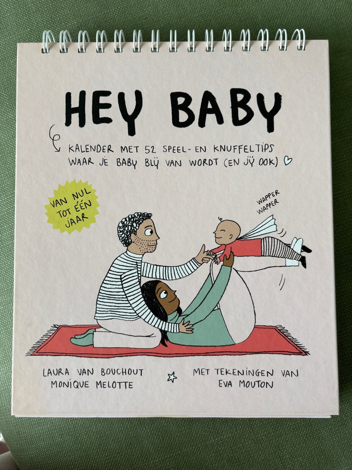 Hey Baby Kalender: Spelsuggesties voor baby's (0-1 jaar), Ophalen, Zo goed als nieuw