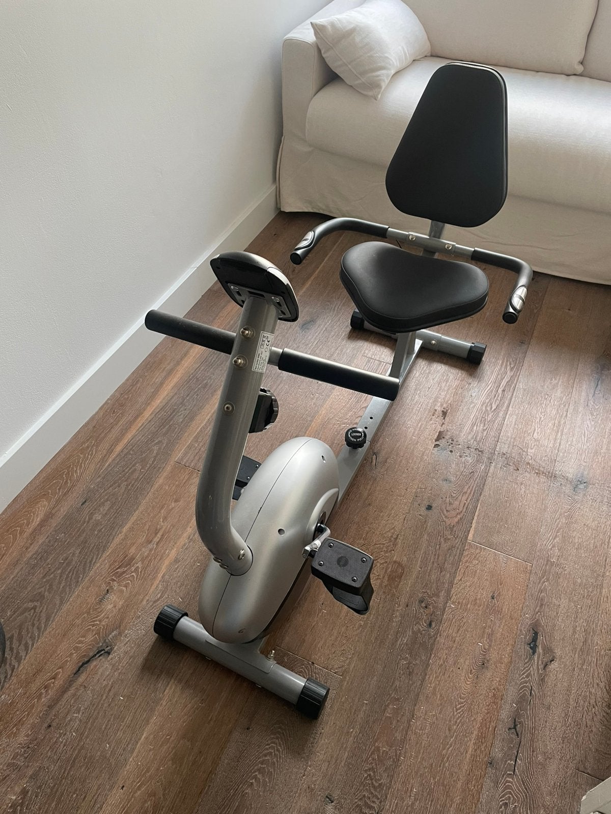 Hometrainer ligfiets, Ophalen, Ligfiets, Gebruikt, Metaal