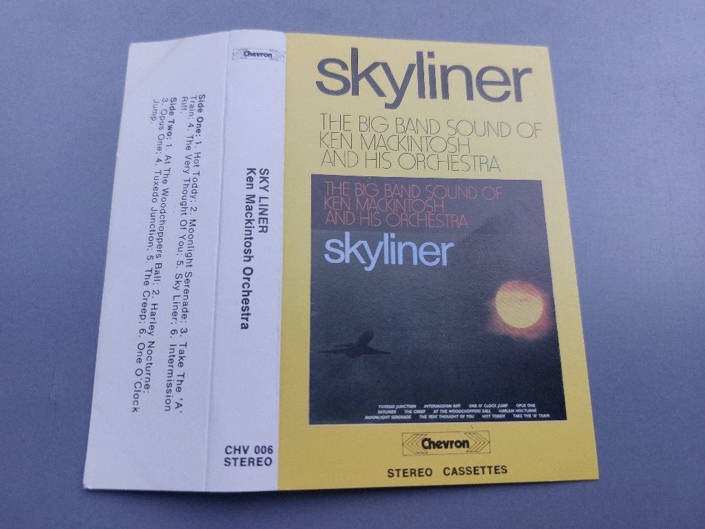 THE BIG BAND SOUND OF KEN MACKINTOSH - SKYLINER (MC), 1 bandje, Ophalen of Verzenden, Zo goed als nieuw, Origineel