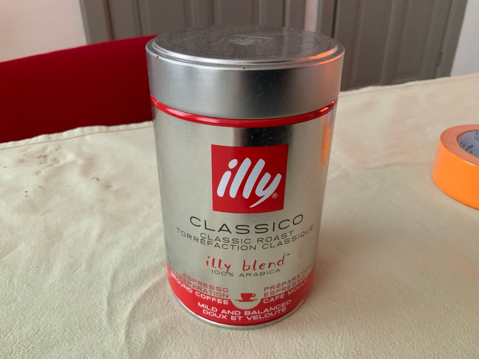 10 lege Illy blikken - ideaal voor opslag of decoratie, Ophalen of Verzenden, Gebruikt, Overige, Overige merken