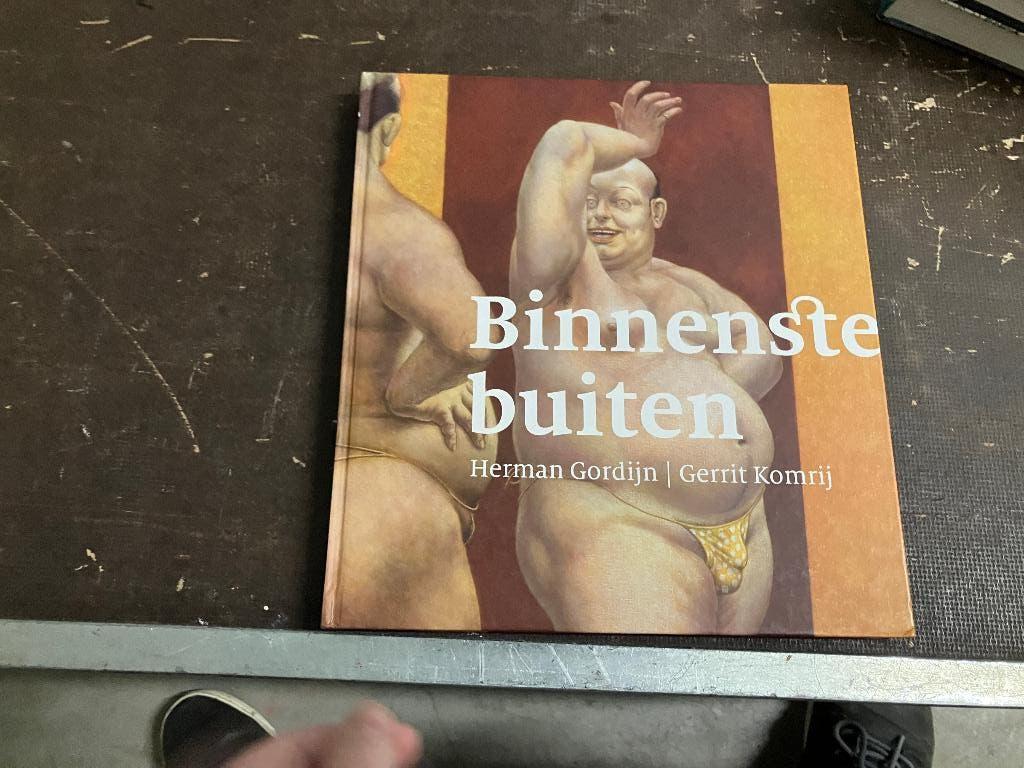 erotiek lichaam naakt Herman Gordijn Gerrit Komrij, Gerrit Komrij, Ophalen of Verzenden, Zo goed als nieuw, Schilder- en Tekenkunst