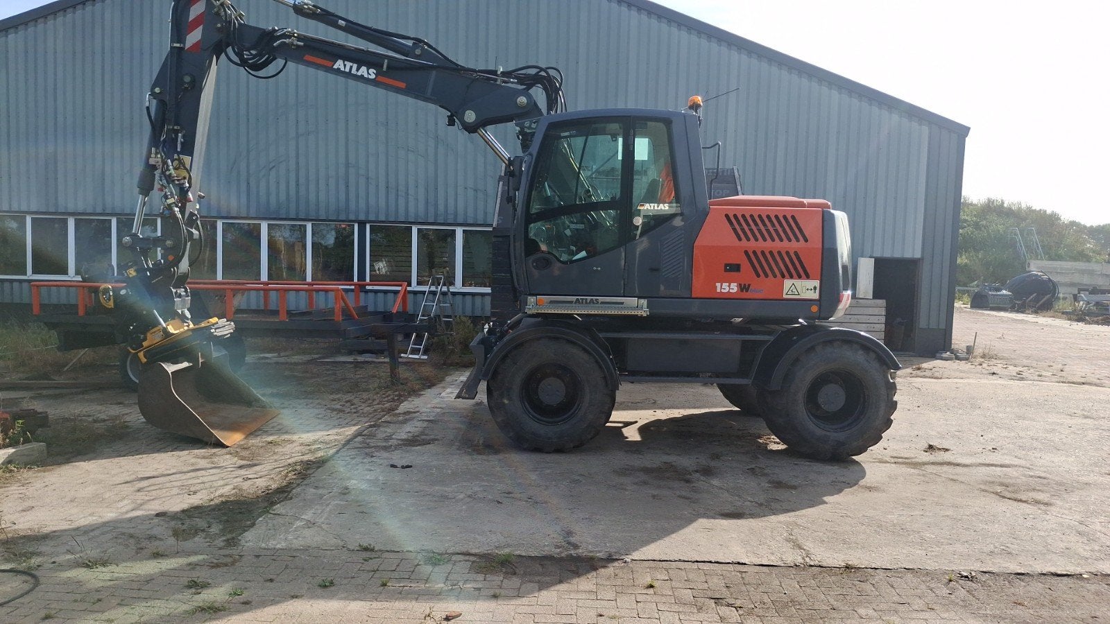 Atlas 140w 2023, Ophalen, Graafmachine