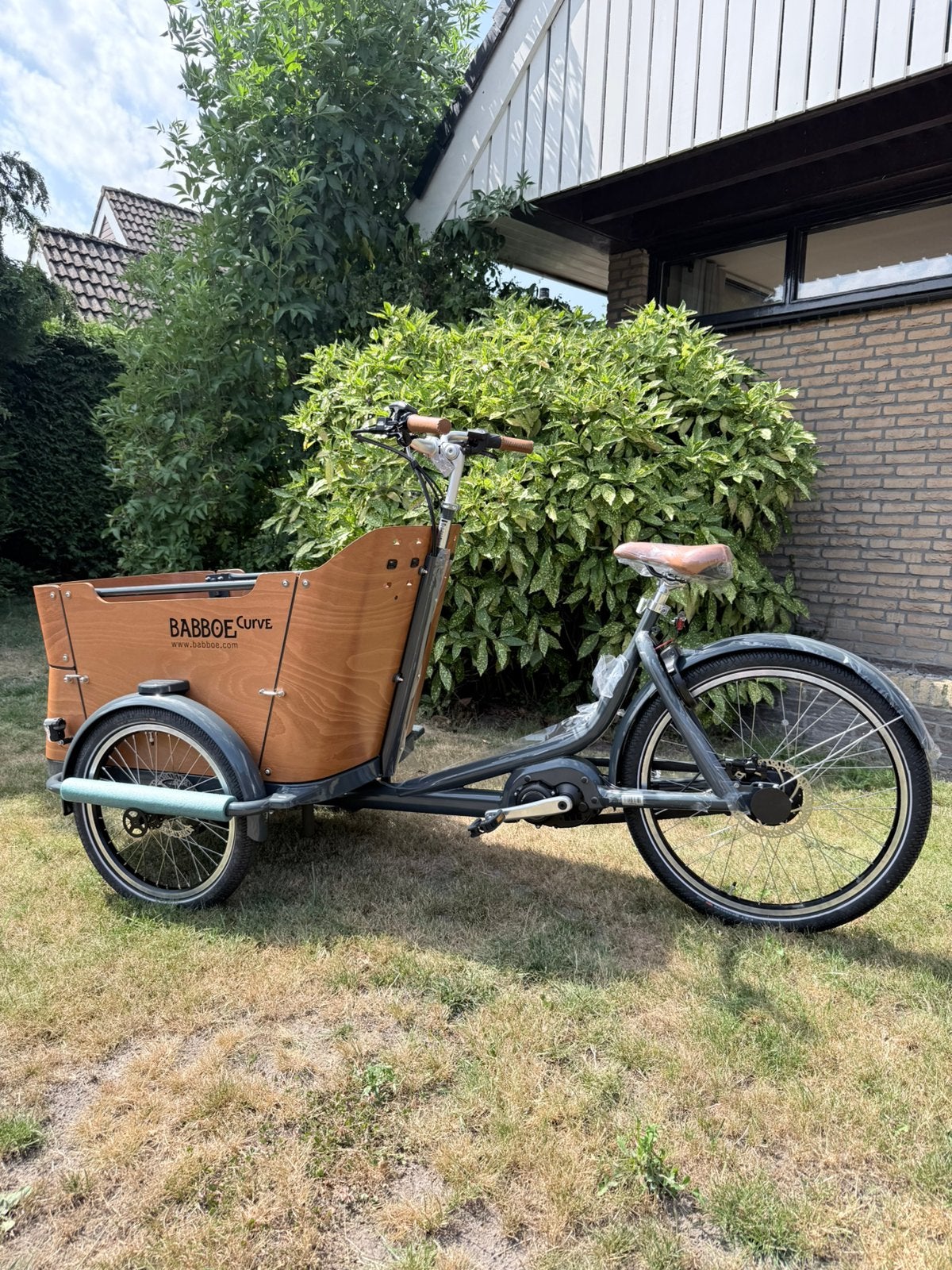 GLOEDNIEUWE Babboe Curve Mountain Enviolo 500Wh, Fietsen en Brommers, Fietsen | Bakfietsen, 4 kinderen of meer, Schijfrem, Ophalen