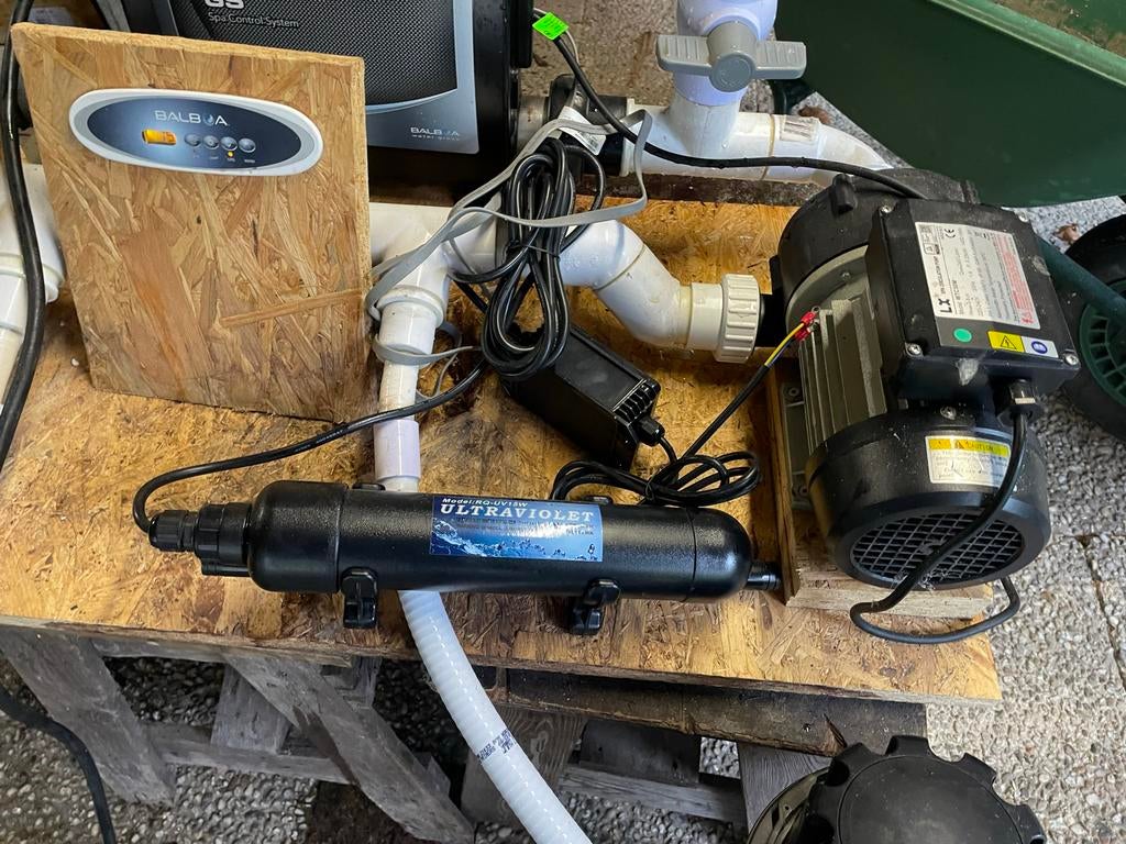 Balboa Jacuzzi Bediening/Verwarming Systeem Hottub, Ophalen, Gebruikt, Pomp, Vast