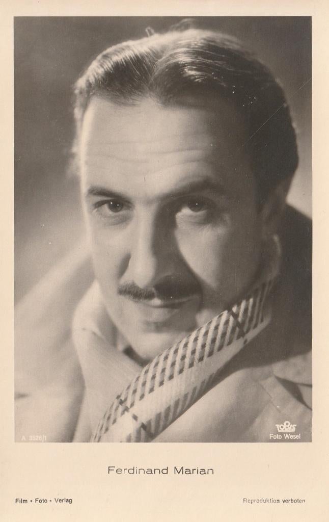 Oude Kaart Ferdinand Marian, Verzenden, 1940 tot 1960, Ongelopen, Sterren en Beroemdheden