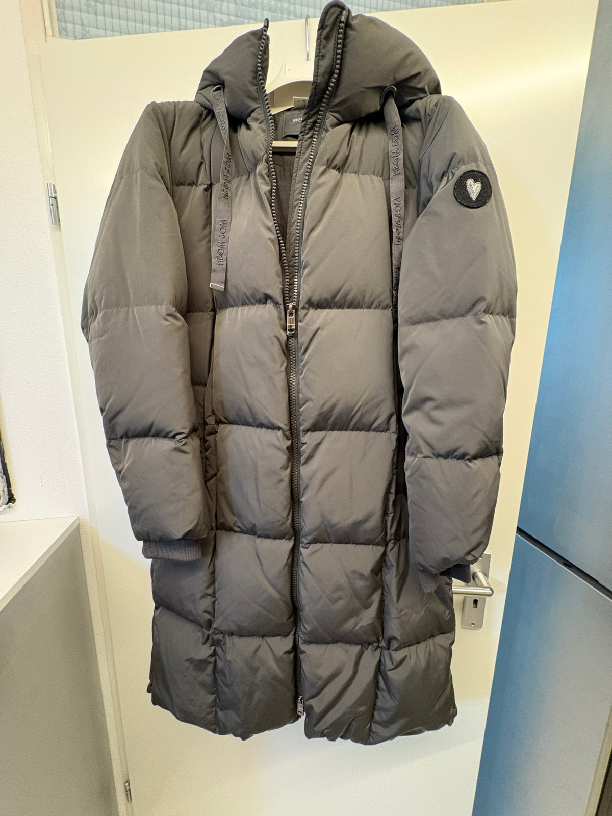 Mos Mosh Winterjas, Verzenden, Zo goed als nieuw, Maat 46/48 (XL) of groter, Grijs