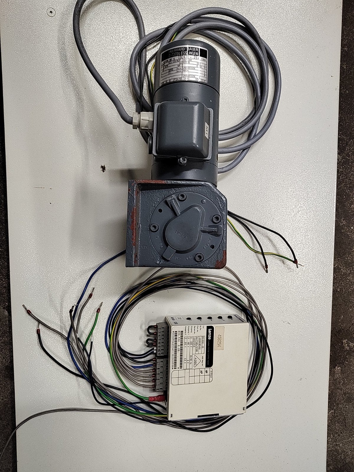 electromotor met vertraging, Doe-het-zelf en Verbouw, Ophalen of Verzenden, Gebruikt