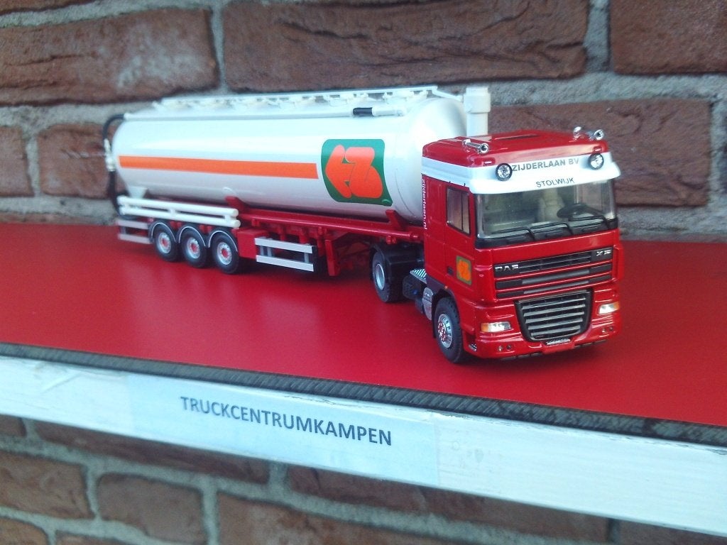 Tekno  Daf  XF  met  Bulkoplegger  van  Zijderlaan., Hobby en Vrije tijd, Ophalen of Verzenden, Nieuw, Bus of Vrachtwagen, Tekno