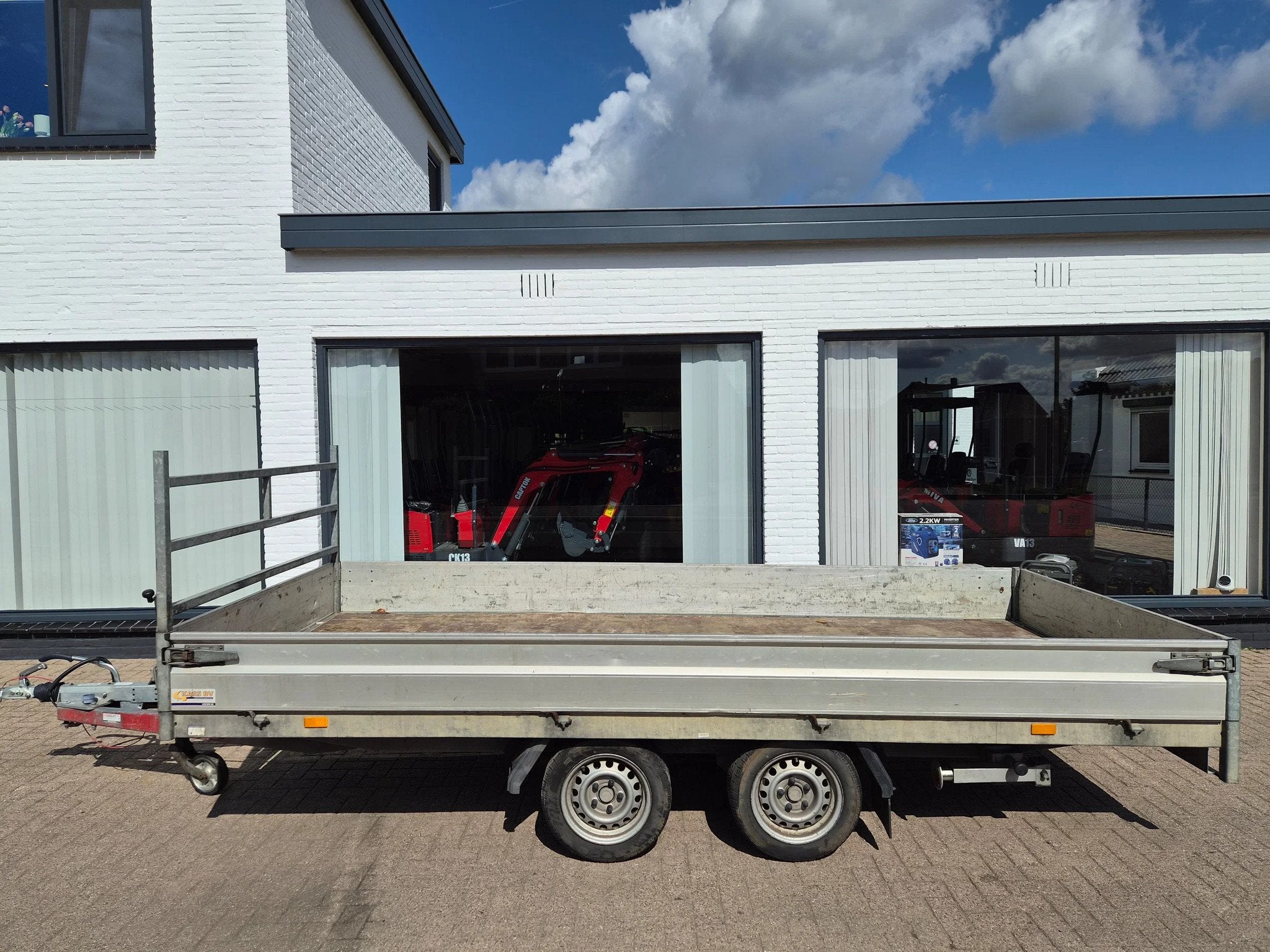 Hapert AL.... TA aanhanger tandemasser trailer (bj 2015), Gebruikt