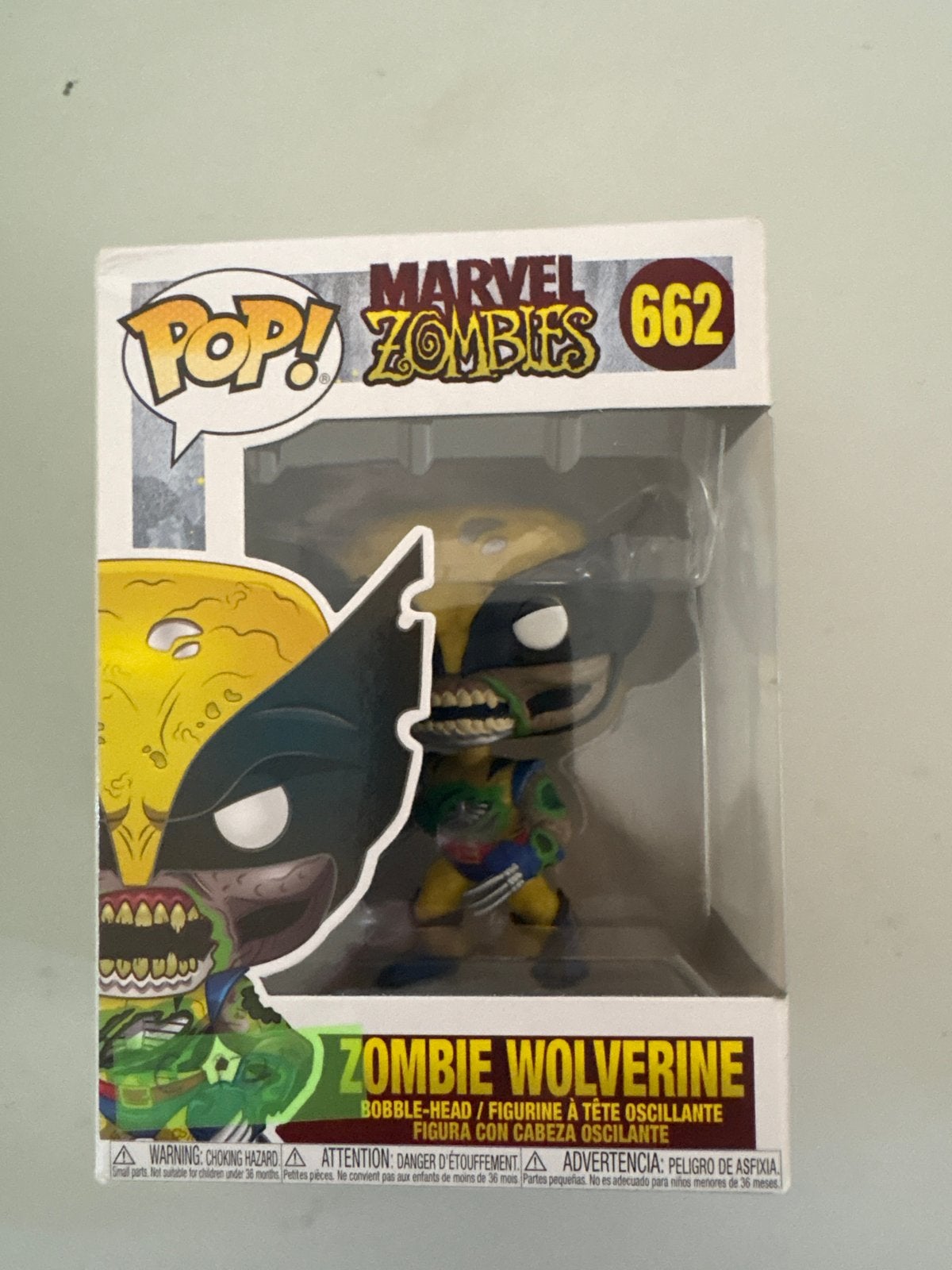 Funko Pop! Marvel Zombies 662 Zombie Wolverine, Ophalen of Verzenden, Nieuw