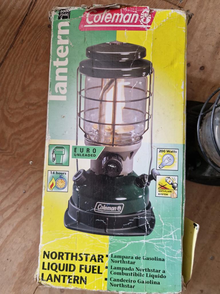 Coleman lamp, Caravans en Kamperen, Ophalen of Verzenden, Zo goed als nieuw, Batterij