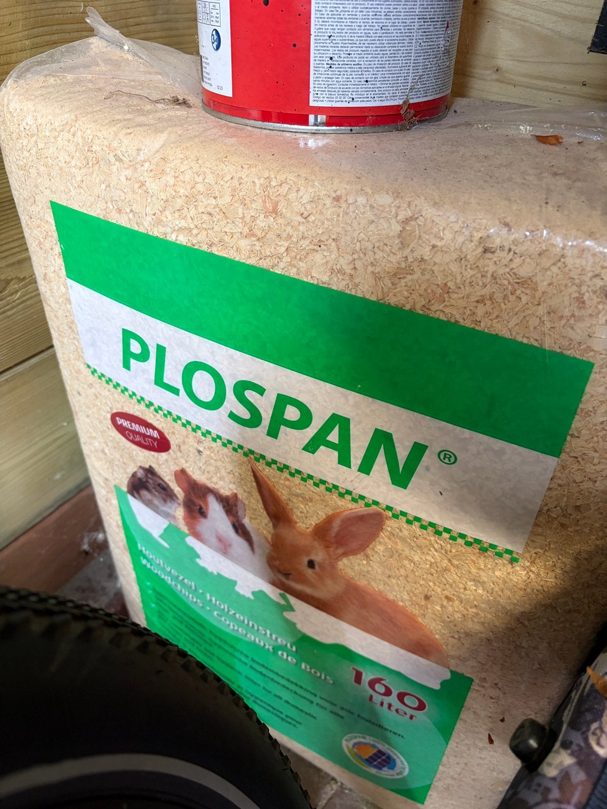 Plospan houtvezel, Ophalen, Nieuw