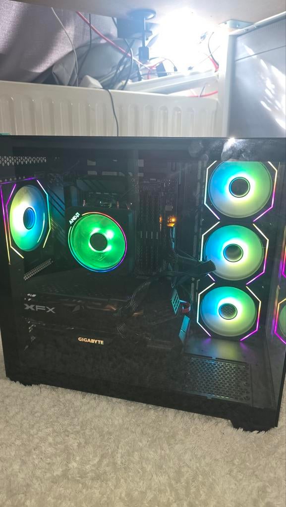 Krachtige Gaming PC - Ryzen 9 5900X, 96GB RAM, Dual GPU, 64 GB of meer, Gebruikt, 2 TB SSD, SSD
