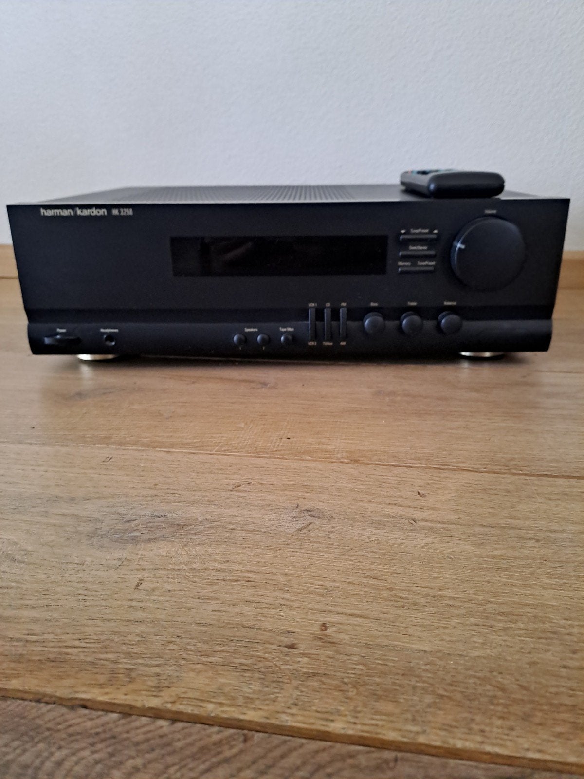 Harman Kardon HK-3250 Stereo Receiver met Afstandsbediening, Audio, Tv en Foto, Ophalen of Verzenden, Gebruikt