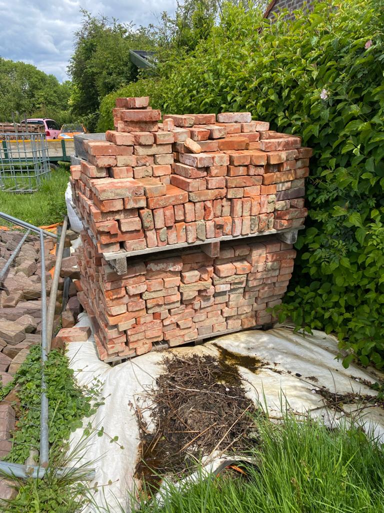 800 gebruikte metselstenen - Bakstenen, Ophalen, Gebruikt, Bakstenen