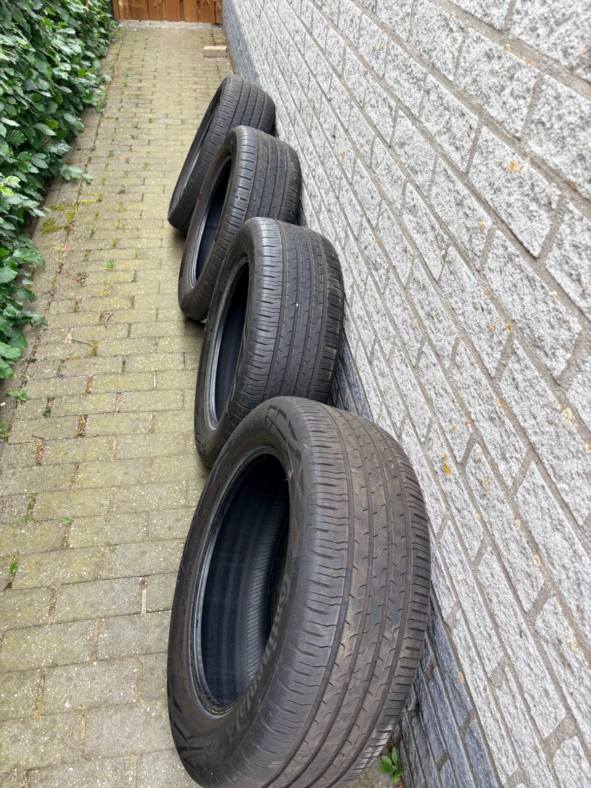 Continental zomerbanden 235/55/18, Ophalen, 18 inch, Gebruikt, 235 mm