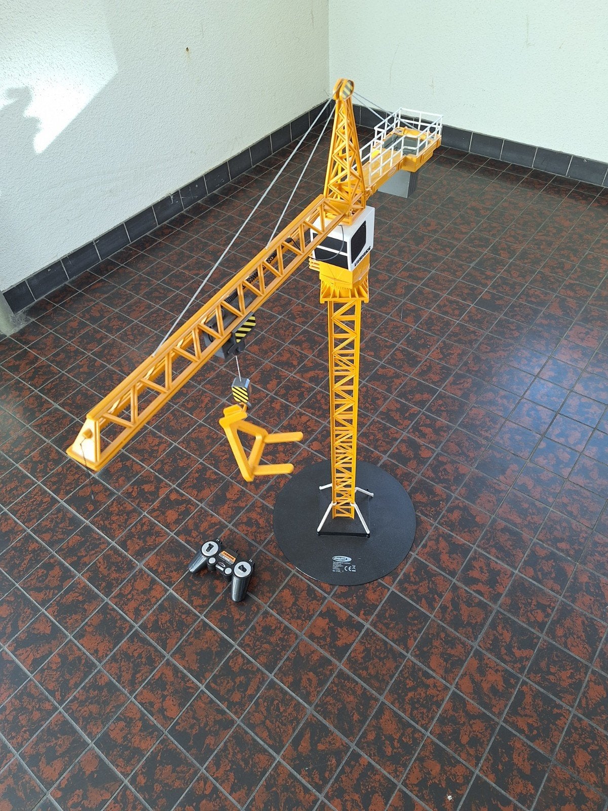 Liebherr Hijskraan RC - 100cm Hoog met Afstandsbediening, Ophalen, Gebruikt