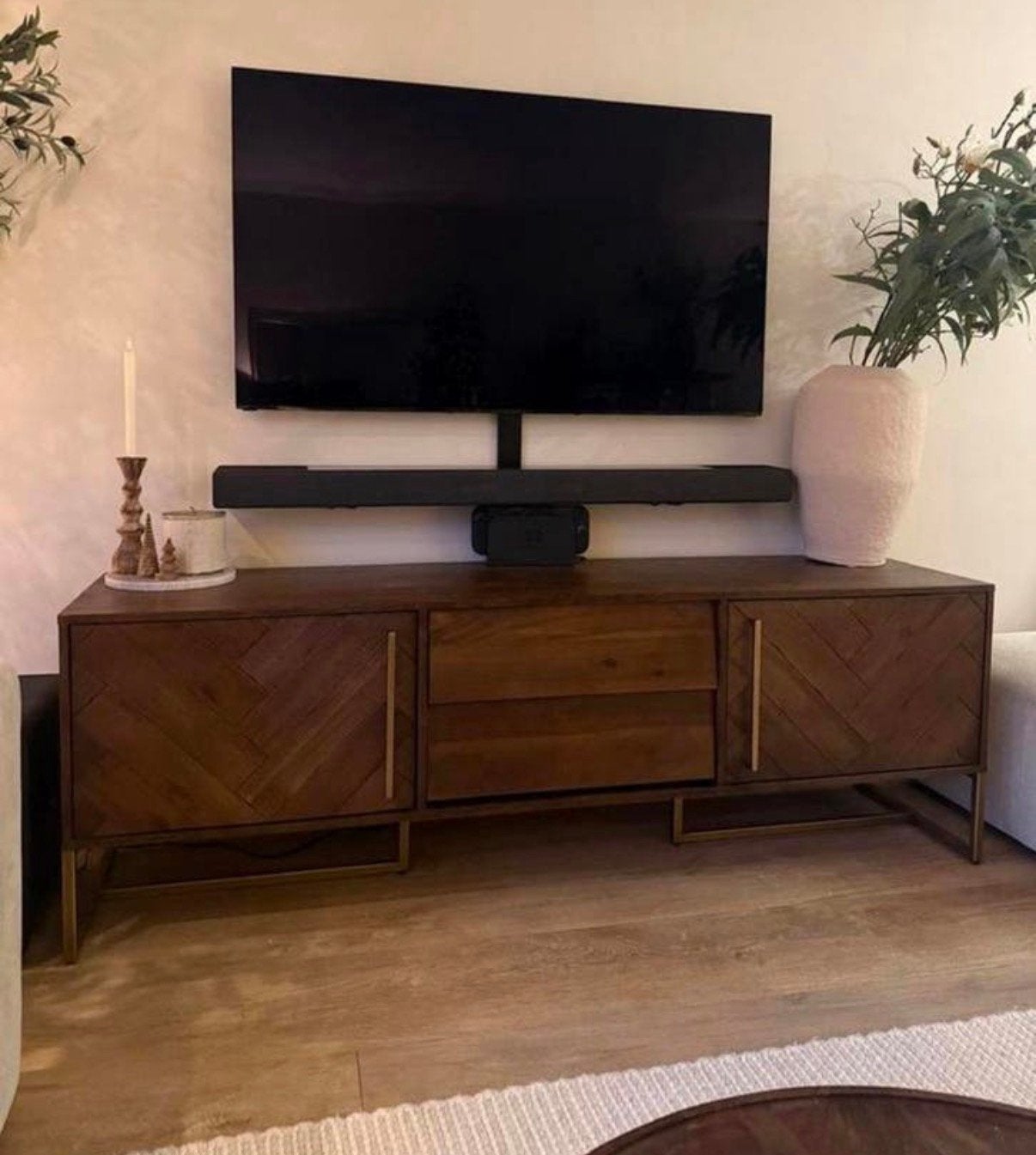 Dutchbone class tv meubel, Huis en Inrichting, Ophalen, Zo goed als nieuw, 25 tot 50 cm, Minder dan 100 cm