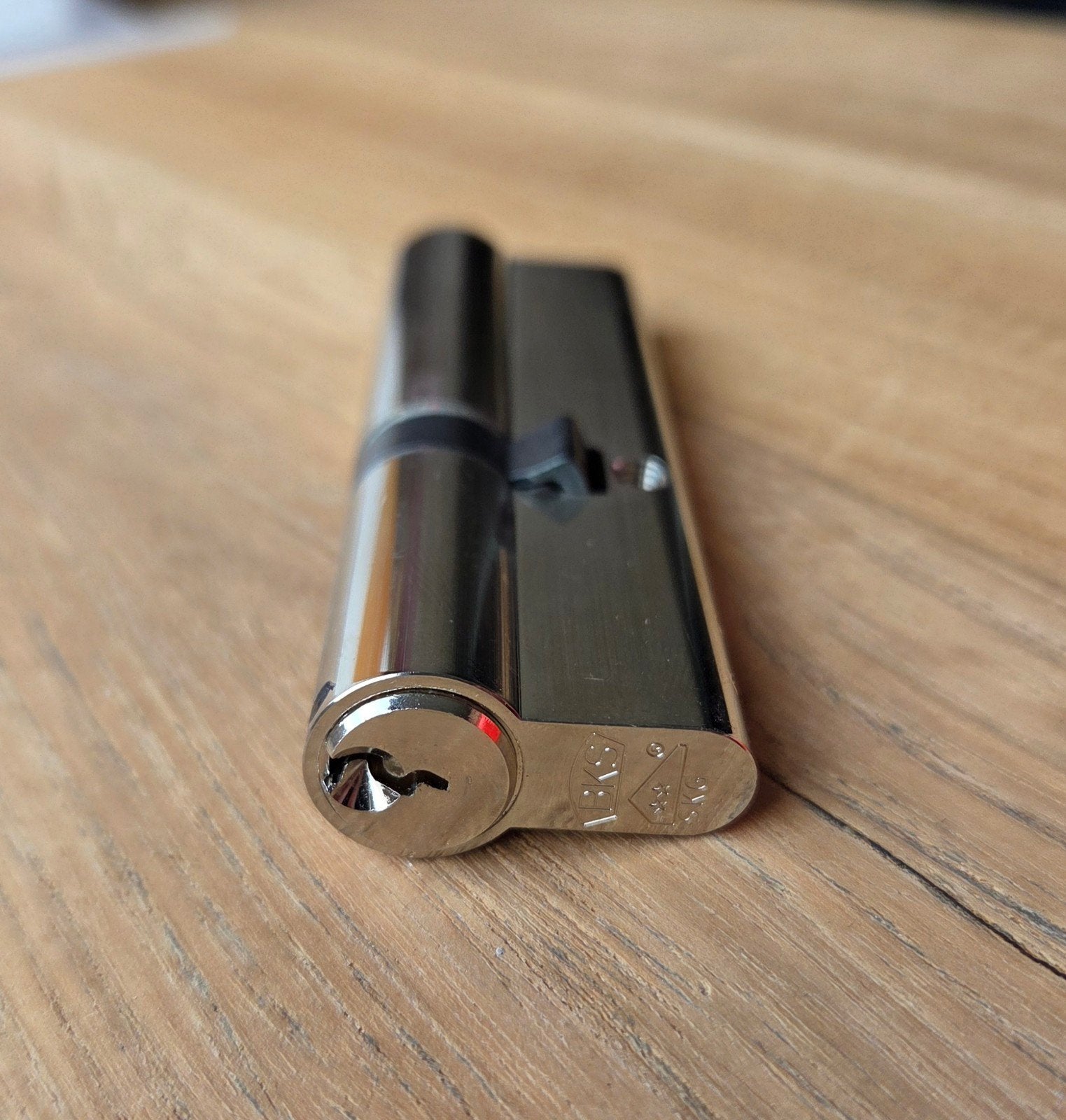 BKS cillinderslot met 1 sleutel, Ophalen of Verzenden, Nieuw, Koper of Messing, Slot