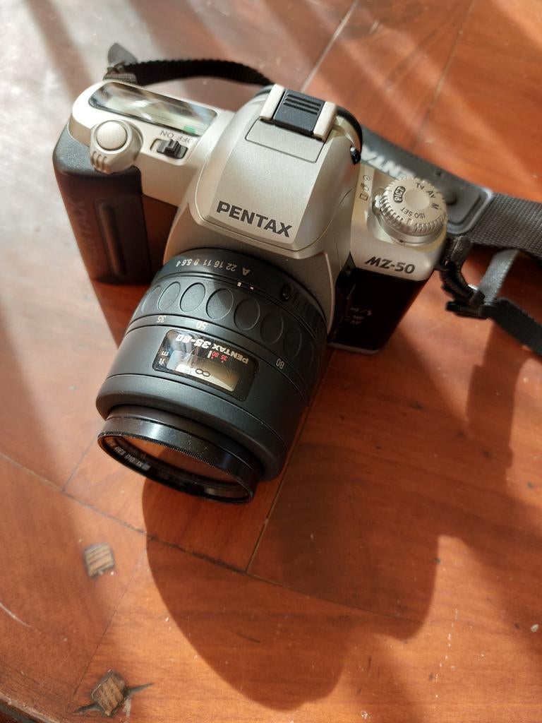 Pentax mz-50 fotocamera kleinbeeld, Audio, Tv en Foto, Fotocamera's Analoog, Ophalen of Verzenden, Spiegelreflex, Pentax