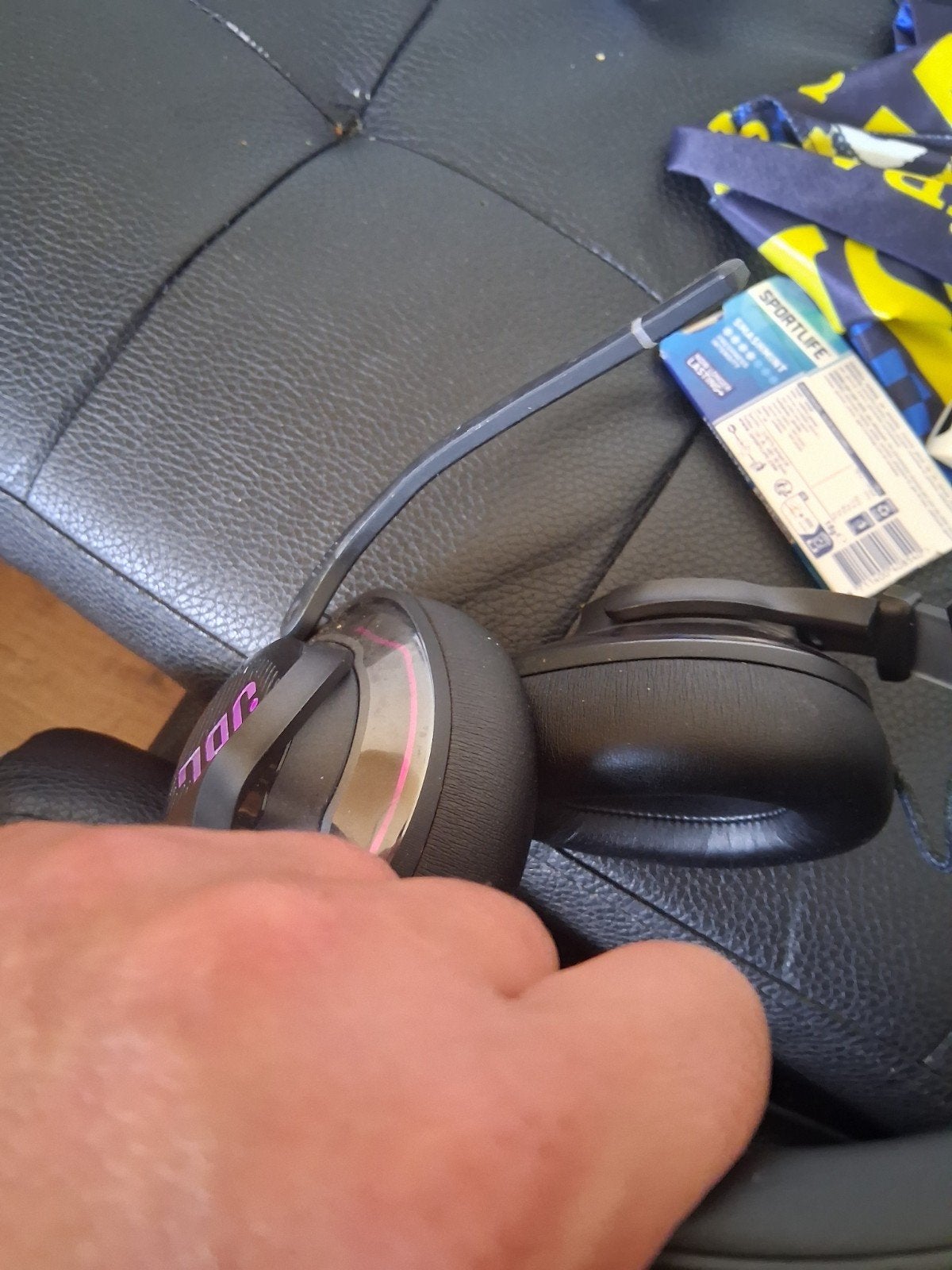 JBL Quantum 600 Gaming Headset - Zwart, JBL, Ophalen of Verzenden, Microfoon, Zwart