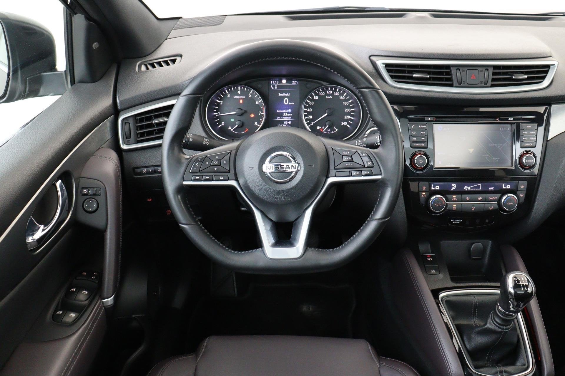 Nissan Qashqai 1.6 TEKNA + -PANO.DAK|BOSE|360°CAM|MEMORY|KE, Auto's, Voorwielaandrijving, 1618 cc, Gebruikt, Euro 6