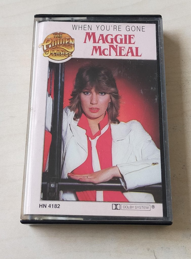 Maggie McNeal - When You're Gone Cassette MC 1981 MacNeal, Cd's en Dvd's, Cassettebandjes, 1 bandje, Ophalen of Verzenden, Zo goed als nieuw