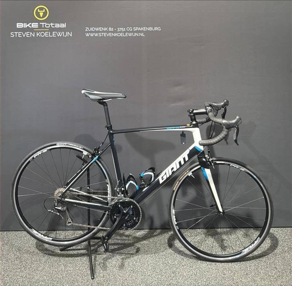 Giant DEF9 ALUXX 12 versn. met V-Brakes, Gebruikt, Carbon, 10 tot 15 versnellingen, 53 tot 57 cm