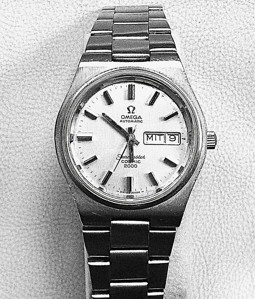Omega Seamaster Cosmic 2000 Automatic Cal. 1022 uit 1972, Sieraden, Tassen en Uiterlijk, Staal, Polshorloge, Omega, 1960 of later
