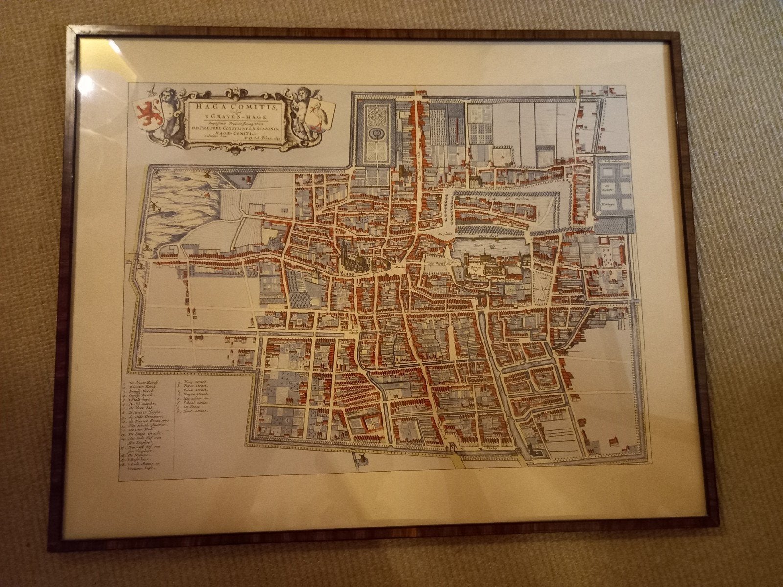 Den Haag 1649, Antiek en Kunst, Kunst | Etsen en Gravures, Ophalen