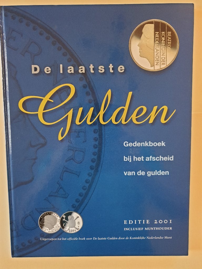 Gedenkboek de laatste gulden inclusief muntset, Verzenden, Koningin Beatrix