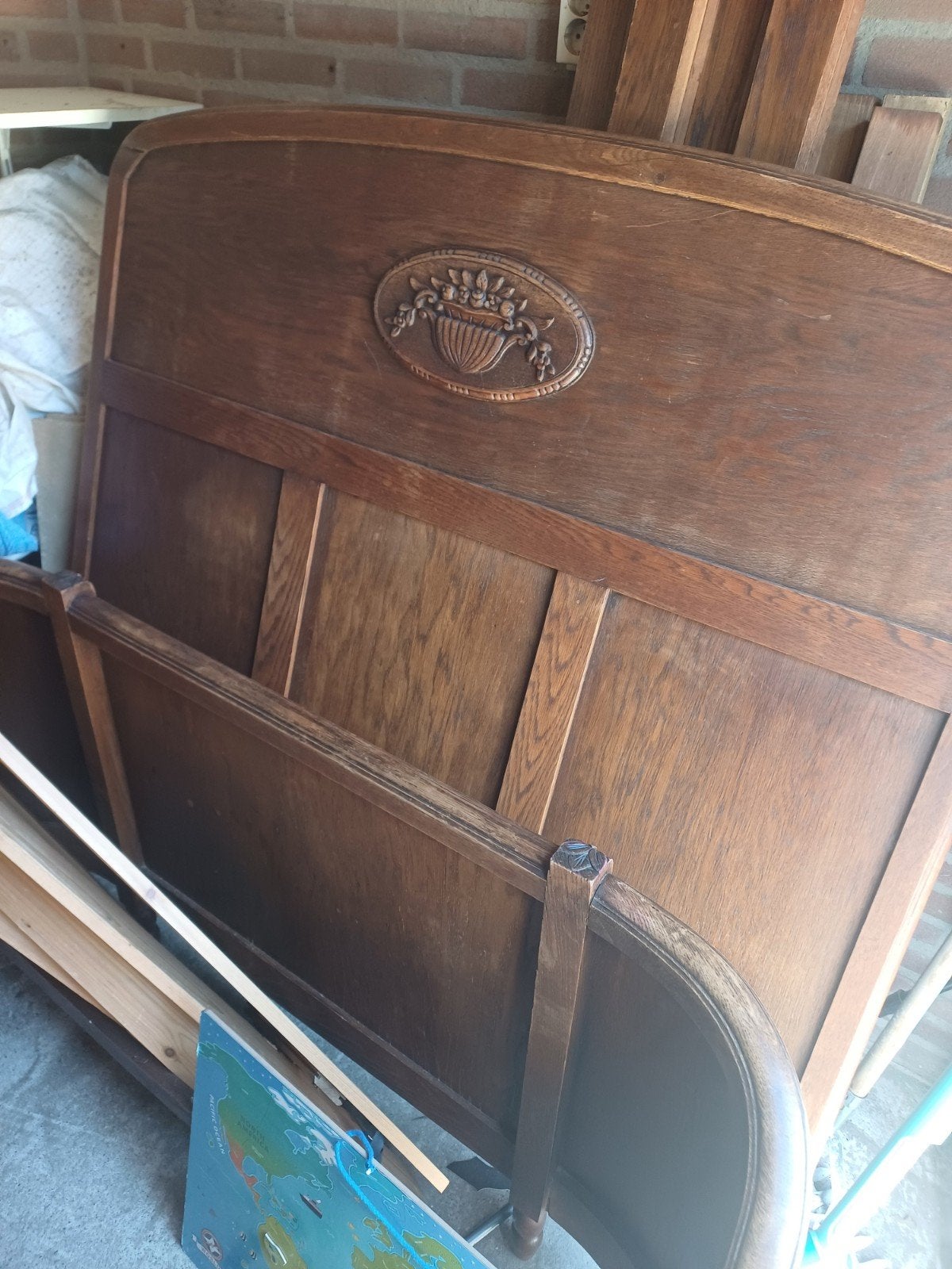 Prachtig twijfelaar Bed. Gratis ophalen, Ophalen of Verzenden