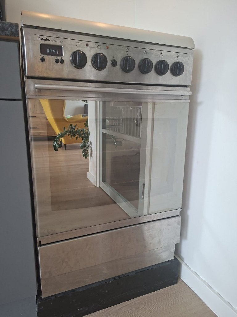 Pelgrim perfection gasfornuis, Ophalen, Gebruikt, 4 kookzones, Gas