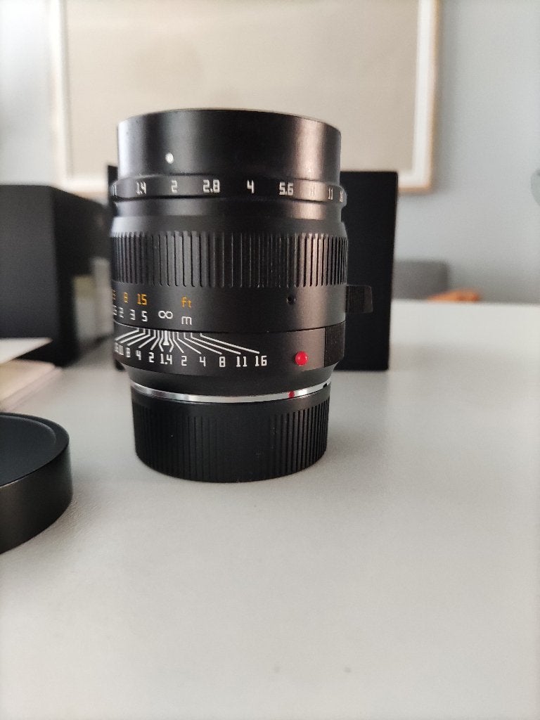 TTArtisan 50mm f/1.4 Leica M, Ophalen of Verzenden, Zo goed als nieuw, Standaardlens