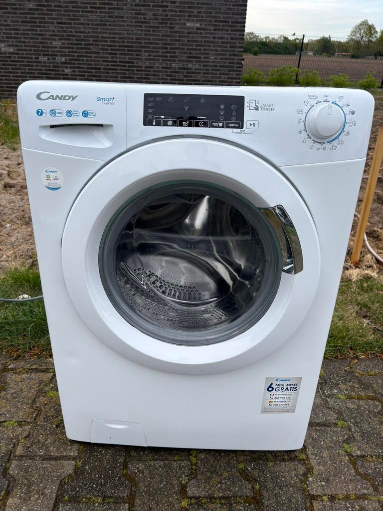 Candy wasmachine 1400 tpm, Witgoed en Apparatuur, Wasmachines, Ophalen, Gebruikt, Voorlader, 85 tot 90 cm