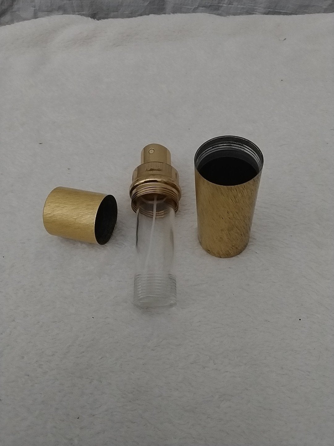 Gouden Hervulbare Parfum Verstuiver - Reisformaat, Ophalen of Verzenden