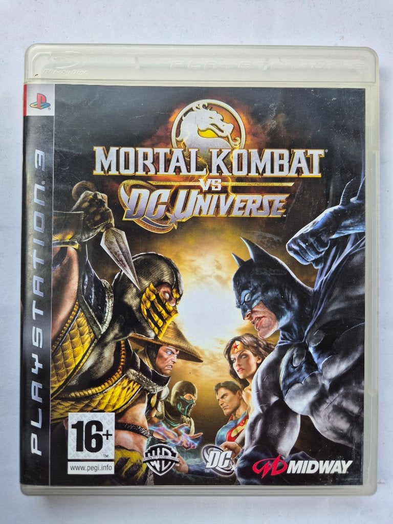 MORTAL KOMBAT vs DC UNIVERSE, Gebruikt, 1 speler, Ophalen of Verzenden, Vanaf 3 jaar