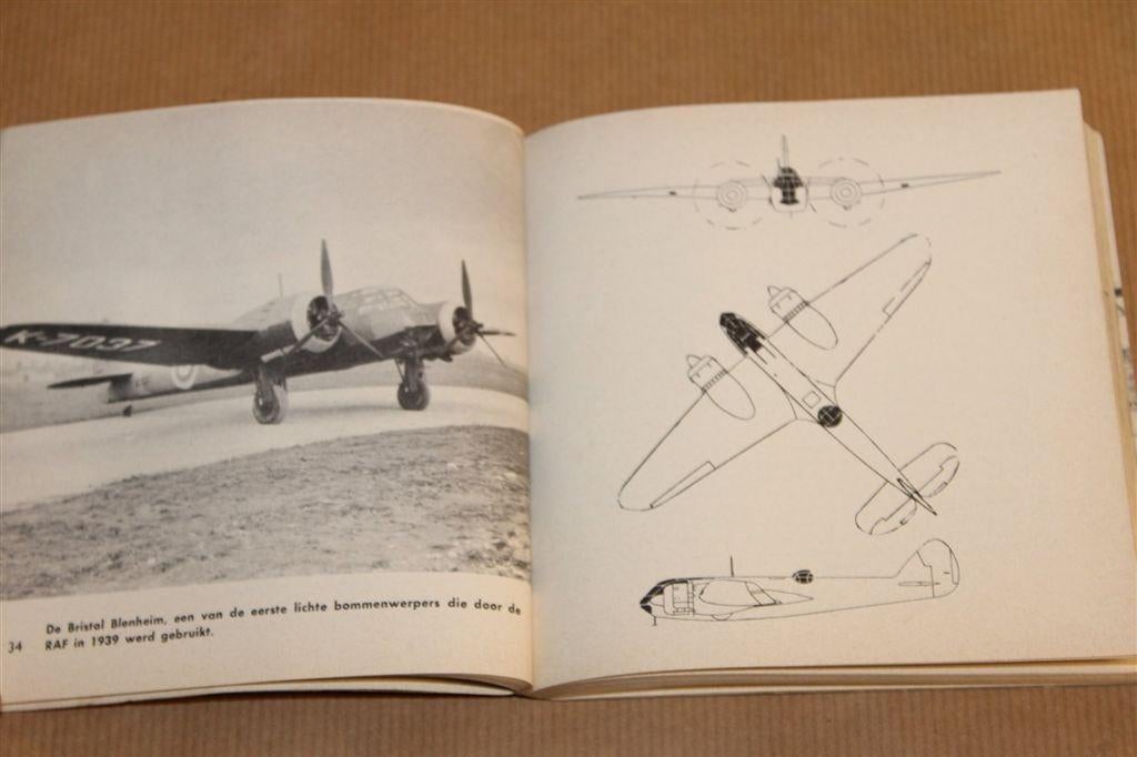Engelse Vliegtuigen 1940-1945 — Luchtmacht in WOII 1963, Ophalen of Verzenden, Tweede Wereldoorlog, Gelezen, Overige onderwerpen