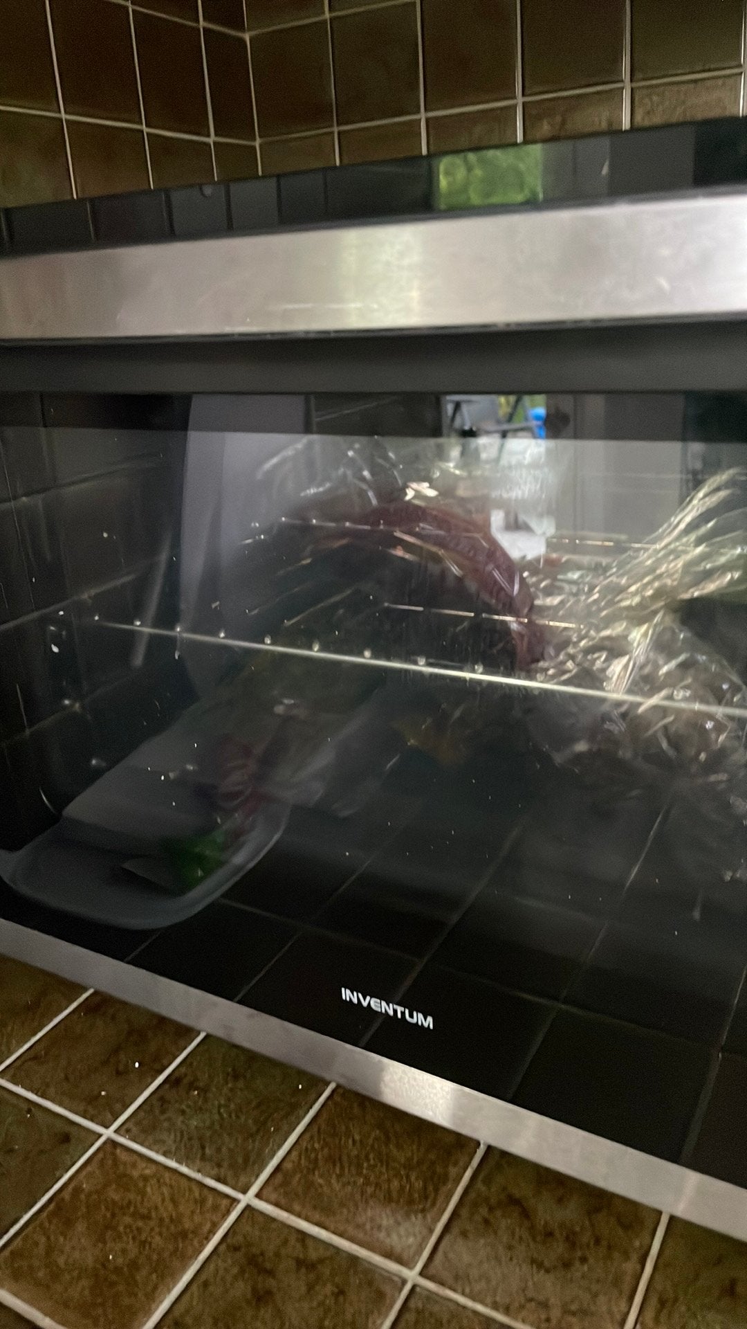 Inventum oven, Witgoed en Apparatuur, Ovens, Ophalen, Minder dan 45 cm, Gebruikt, Oven