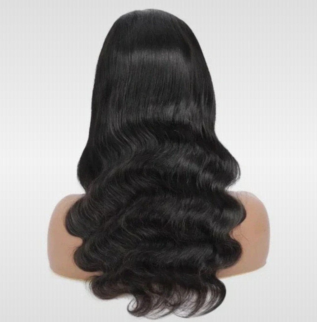 20 inch bodywave wig / pruik 100% menselijke haar, Ophalen of Verzenden, Nieuw, Pruik of Haarverlenging