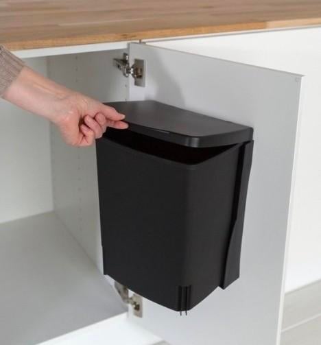 Brabantia Prullenbak 10L - Keukenkast Deurmontage, Ophalen, Kunststof, Nieuw, Minder dan 50 cm