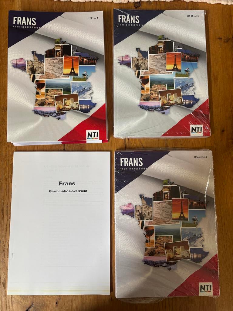 NTI Franse taalcursus voor gevorderden (compleet), Ophalen of Verzenden, Alpha, Nieuw